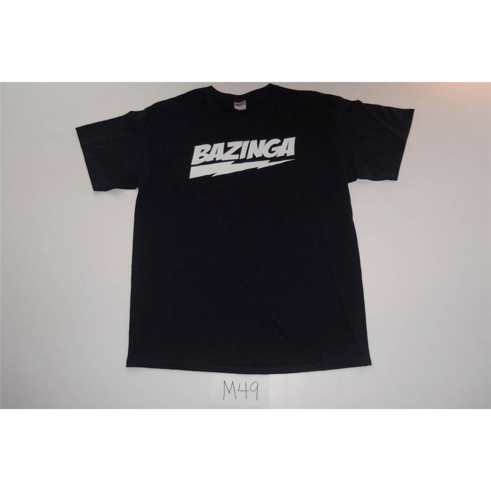 Bazinga Big Bang Theory TShirt Size Large Gilban - 0214M49